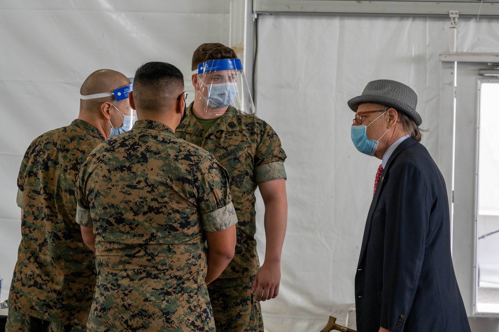 Rep Cohen visits Memphis CVC on opening day
