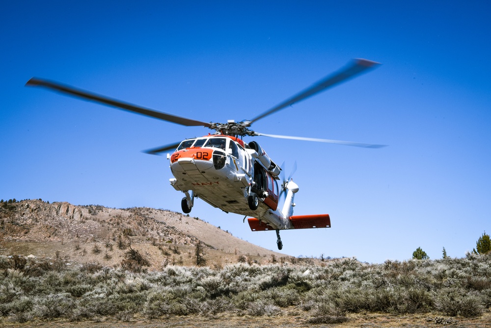 Longhorns of Helicopter Search and Rescue Squadron Conduct SAR Training