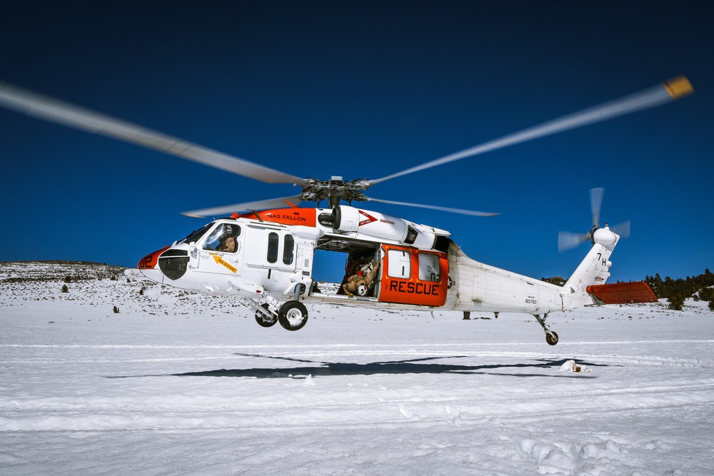 Longhorns of Helicopter Search and Rescue Squadron Conduct SAR Training