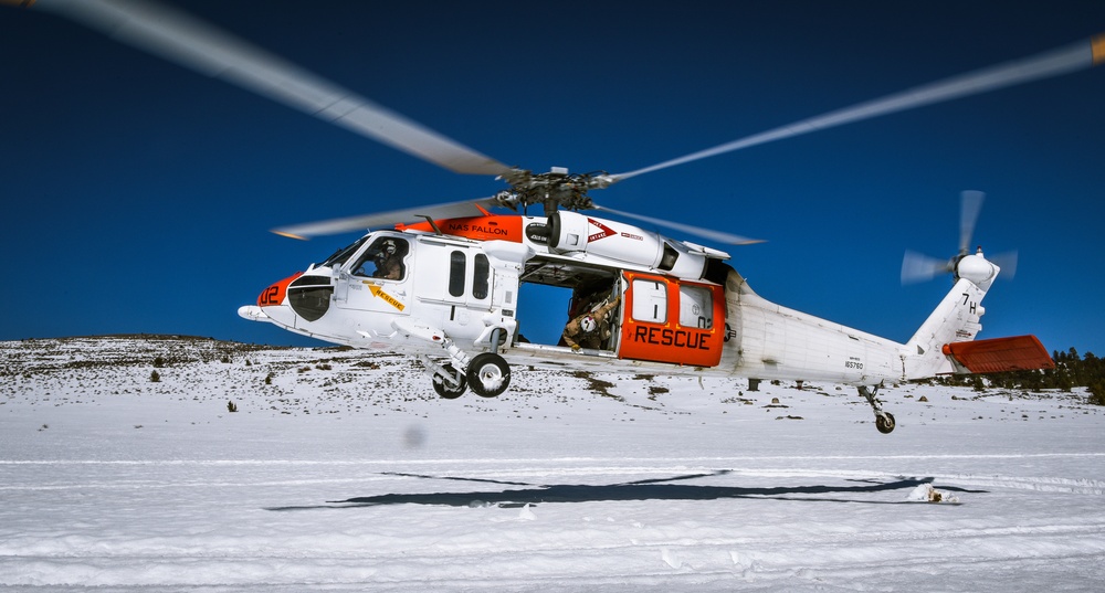 Longhorns of Helicopter Search and Rescue Squadron Conduct SAR Training