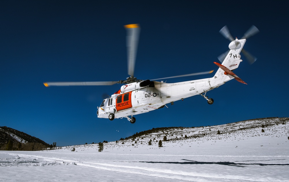 Longhorns of Helicopter Search and Rescue Squadron Conduct SAR Training