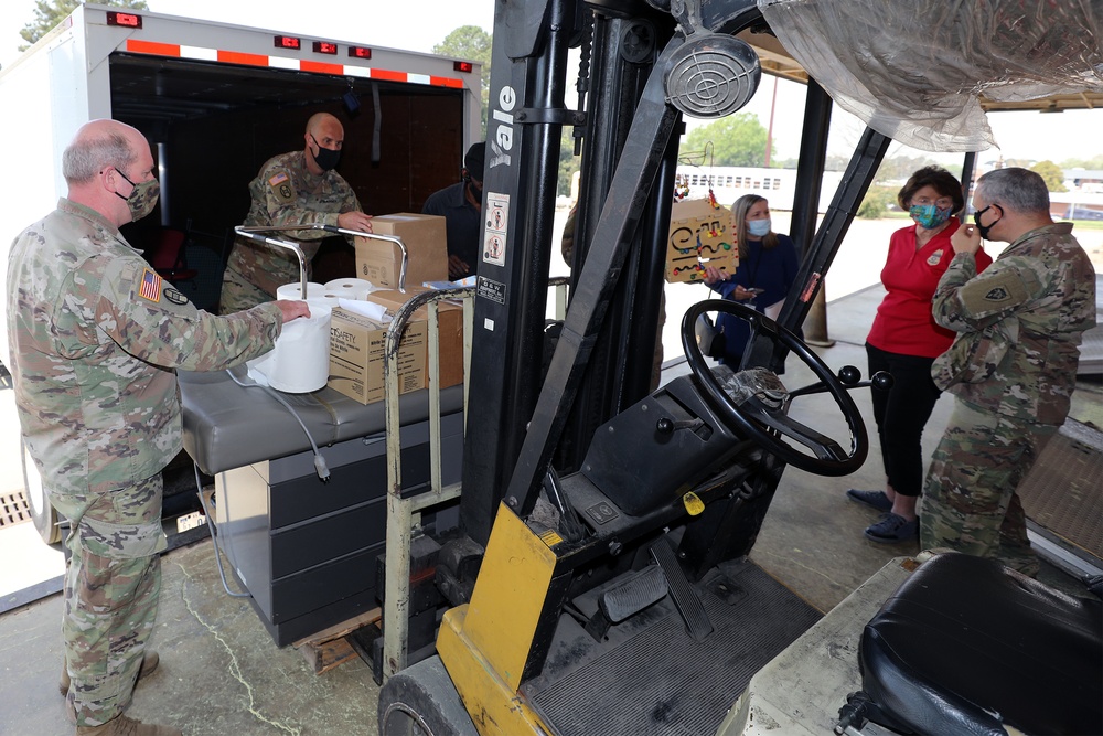 NC Guard State Partnership Program Collects Statewide Donations For Moldovan Citizens