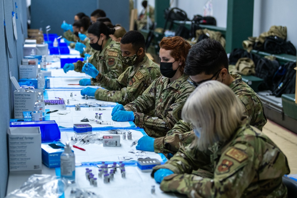 Community Center Able to Vaccinate 6,000 A Day Open in Newark