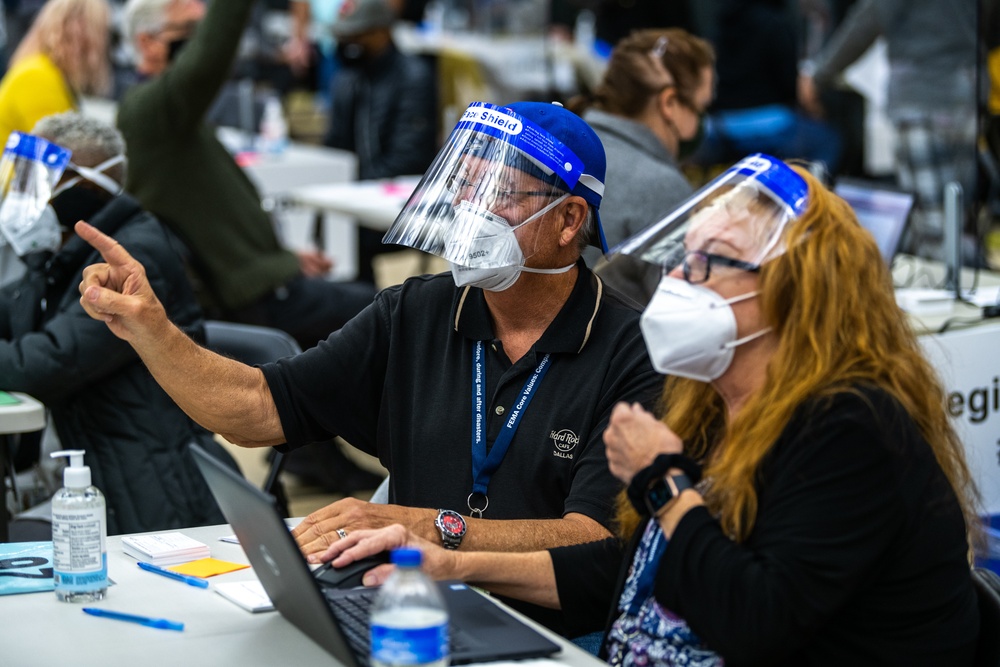 Community Center Able to Vaccinate 6,000 A Day Open in Newark