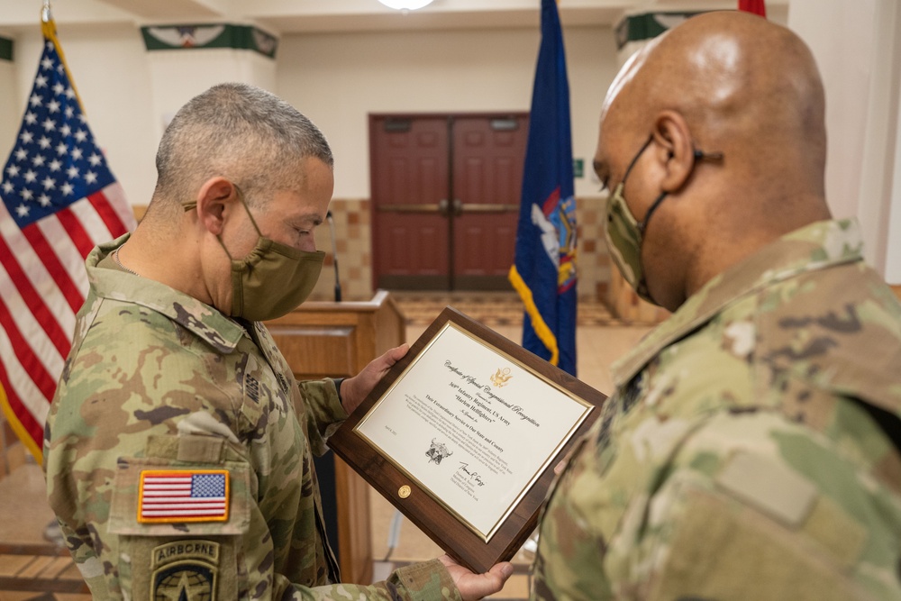 Harlem Hellfighters Recognized for a Century of Service by 3rd Congressional District