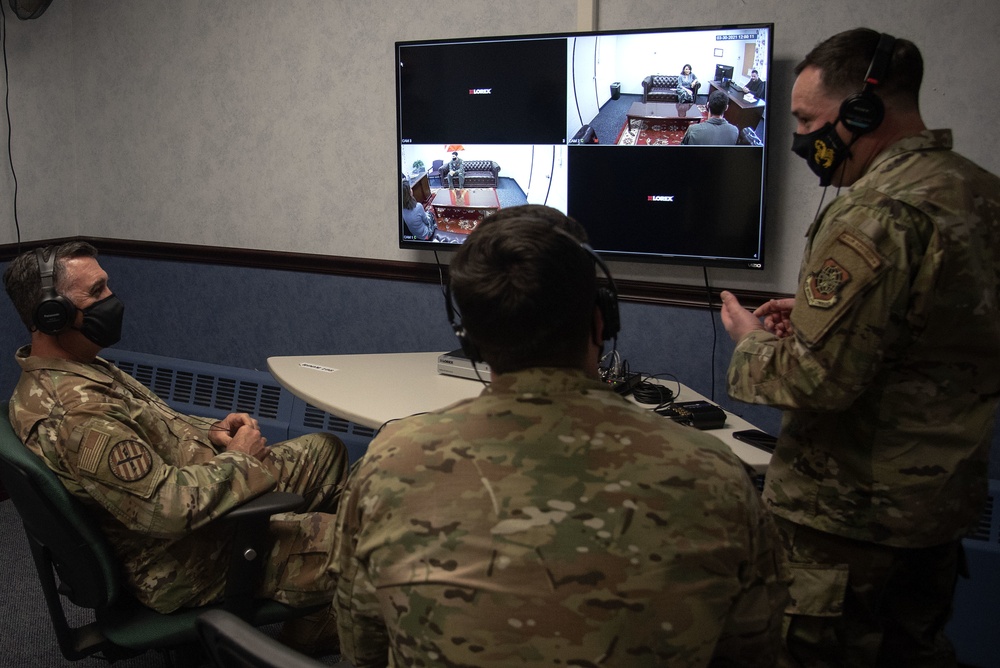 AFSOC deputy commander visits USAF Expeditionary Center