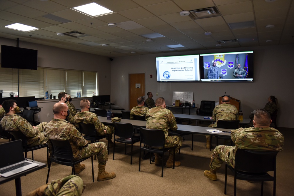 189th Airlift Wing conducts Extremism Stand-Down Training
