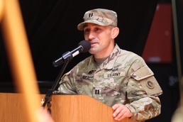 Headquarters and Headquarters Company, 1st TSC Change of Command