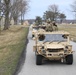 Green Berets from 5th SFG(A) and Soldiers from 101st Airborne Division travel in a Convoy