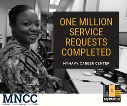 My Navy Career Center Completes 1 Million Service Requests