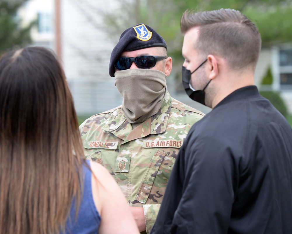 88th Security Forces Squadron host Coffee with a Cop