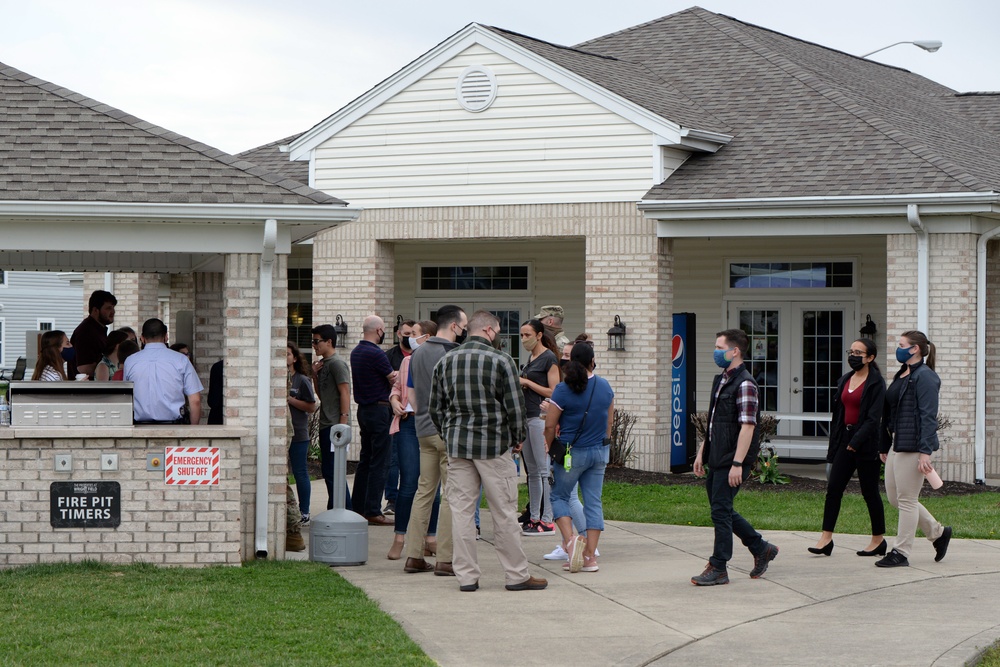 88th Security Forces Squadron host Coffee with a Cop