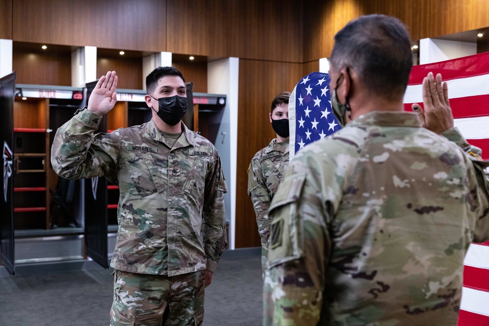 3rd Infantry Division CG conducts reenlistment ceremony for Dog Face Soldier