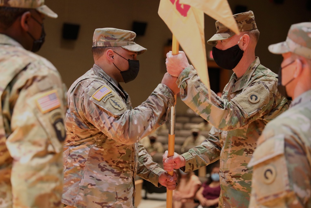 Change of Command Ceremony