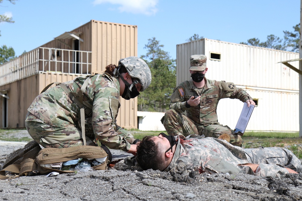 Tactical Combat Casualty Care training scenario