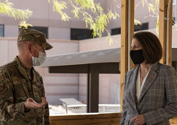Nellis AFB hosts U.S. Senator for tour