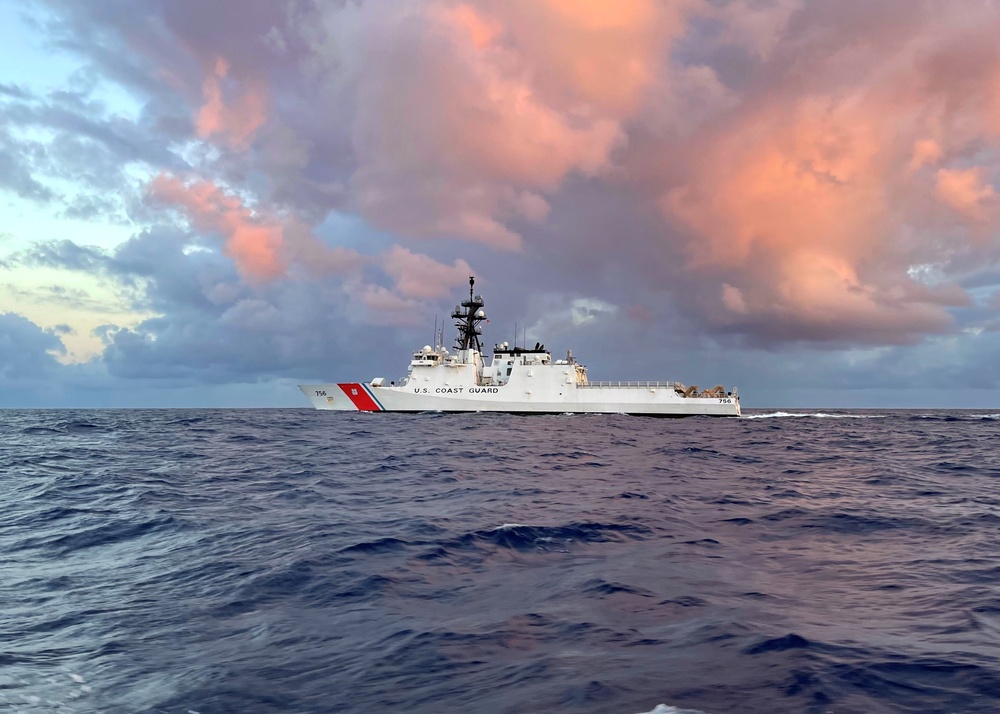 Coast Guard Cutter Kimball returns home from expeditionary patrol in the Pacific