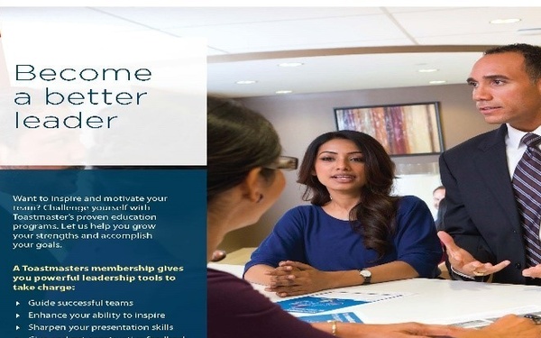 Toastmasters clubs help improve communication and leadership skills