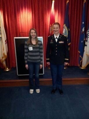Pvt. Olivia Robinson enlists into the Iowa National Guard