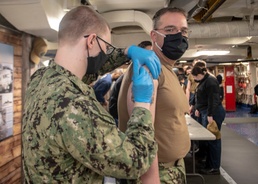 Nimitz CMC Receives Moderna COVID-19 Vaccine