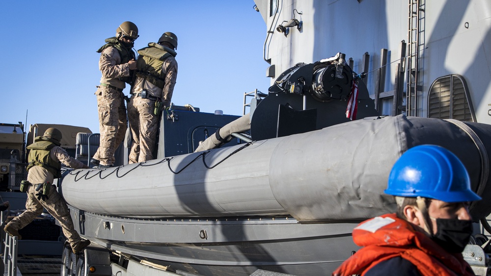 11th MEU ADRD conducts RIB training