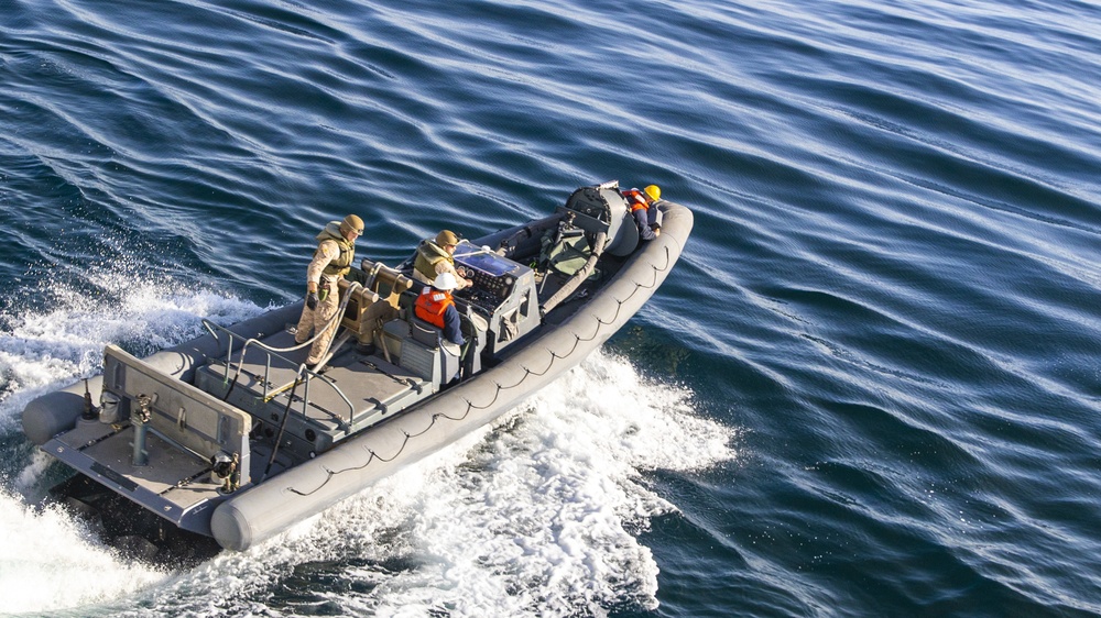 11th MEU ADRD conducts RIB training