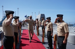 USS Lake Champlain Change of Command
