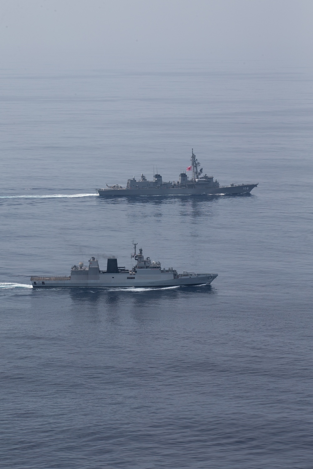 USS Somerset participates in exercise La Perouse 2021