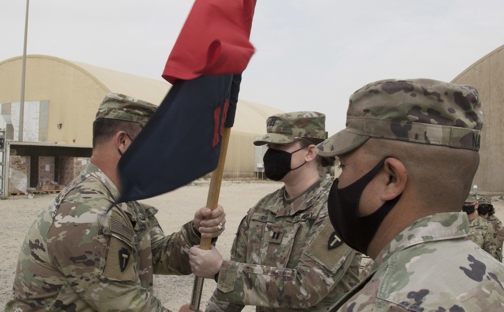 Capt. Sarah Ryan, Task Force Spartan, takes command of I&amp;S Company