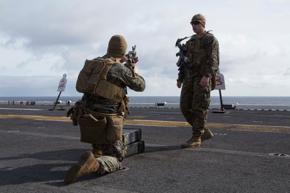 BLT Conducts Weapons Handling Drills