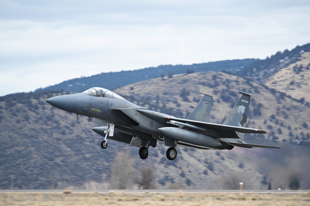 F-15 Eagle Takeoffs - Stock Photos