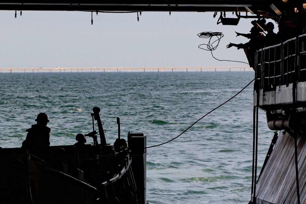 Kearsarge well deck operations