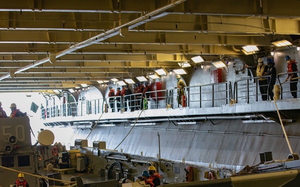 Kearsarge well deck operations
