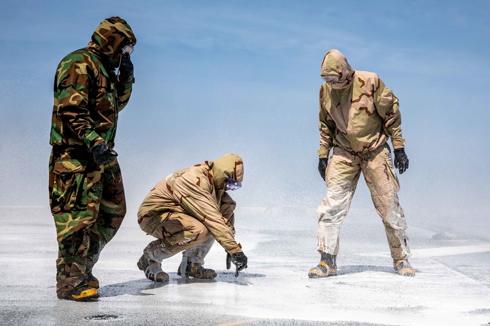 Kearsarge Conduct Aqueous Film Forming Foam Test