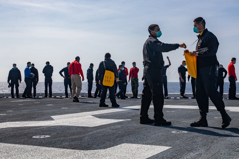 Kearsarge FOD walkdown