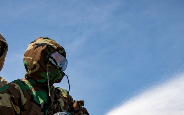 Kearsarge Conduct Aqueous Film Forming Foam Test
