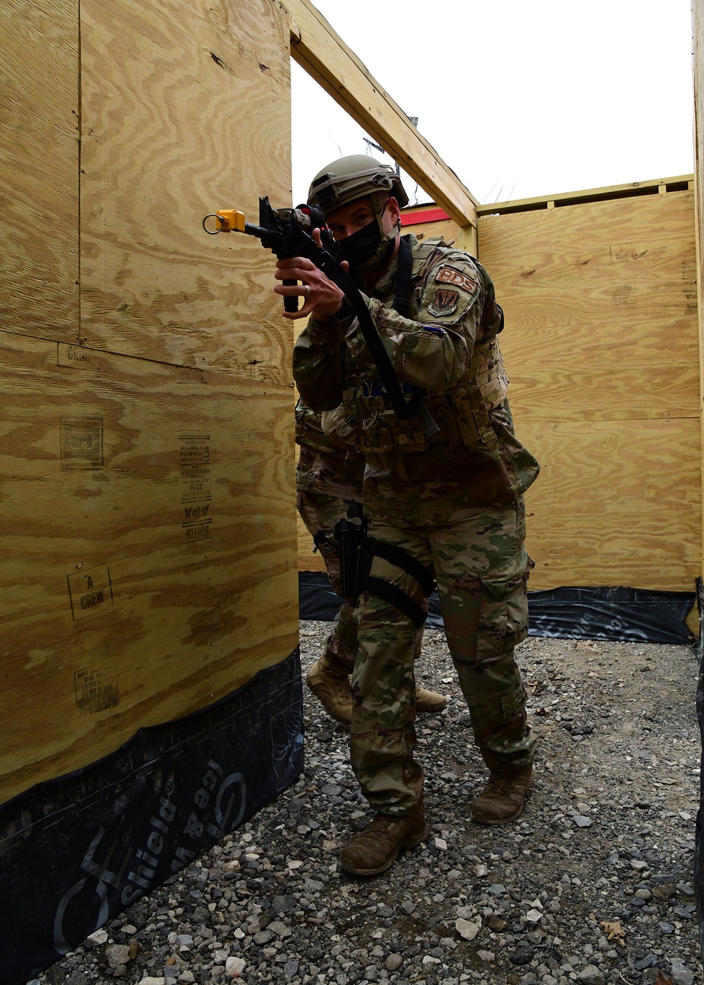 105th Airlift Wing Base Defense Squadron CQC Training