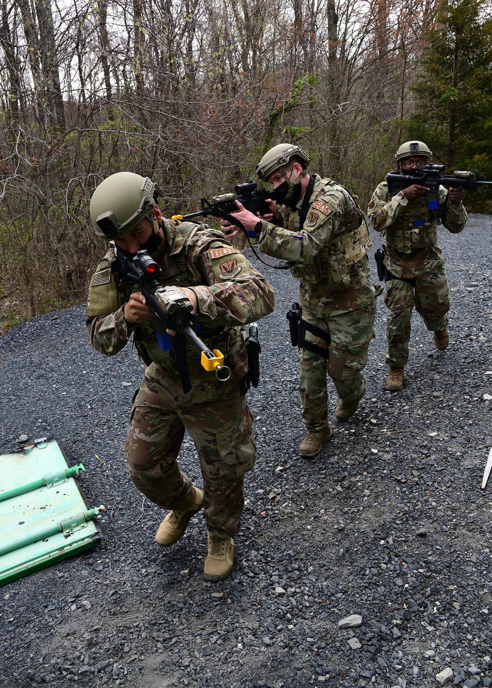 105th Airlift Wing Base Defense Squadron CQC Training