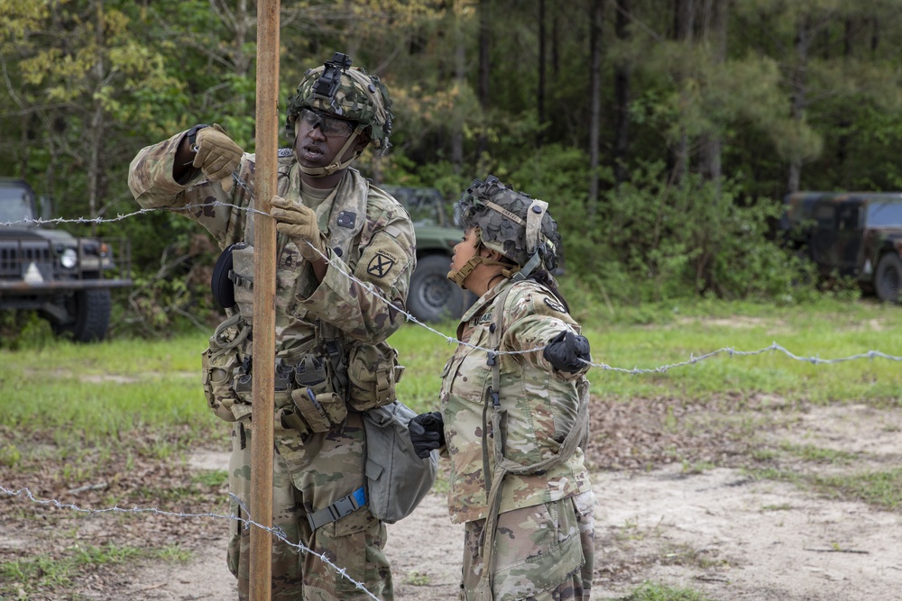 Soldiers conduct field operations at JRTC Rotation 21-06