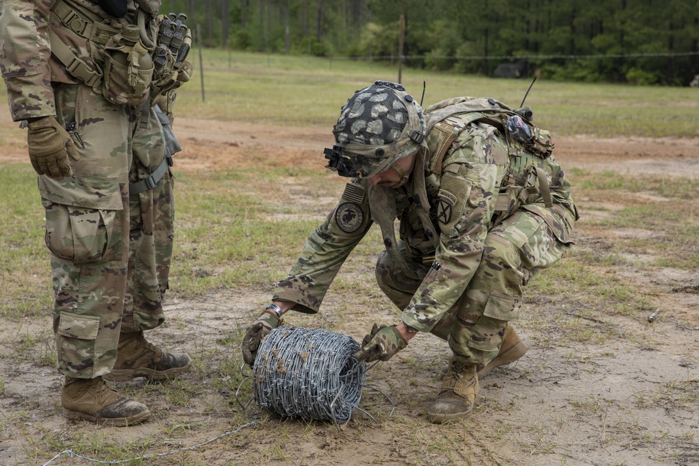 Soldiers conduct field operations at JRTC Rotation 21-06