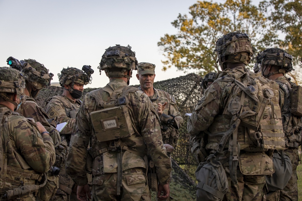 Soldiers conduct field operations at JRTC Rotation 21-06