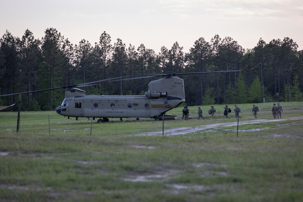 Soldiers conduct field operations at JRTC Rotation 21-06
