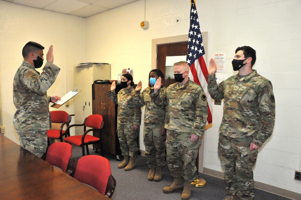 Seven 111th Attack Wing members stay blue [Image 1 of 4]