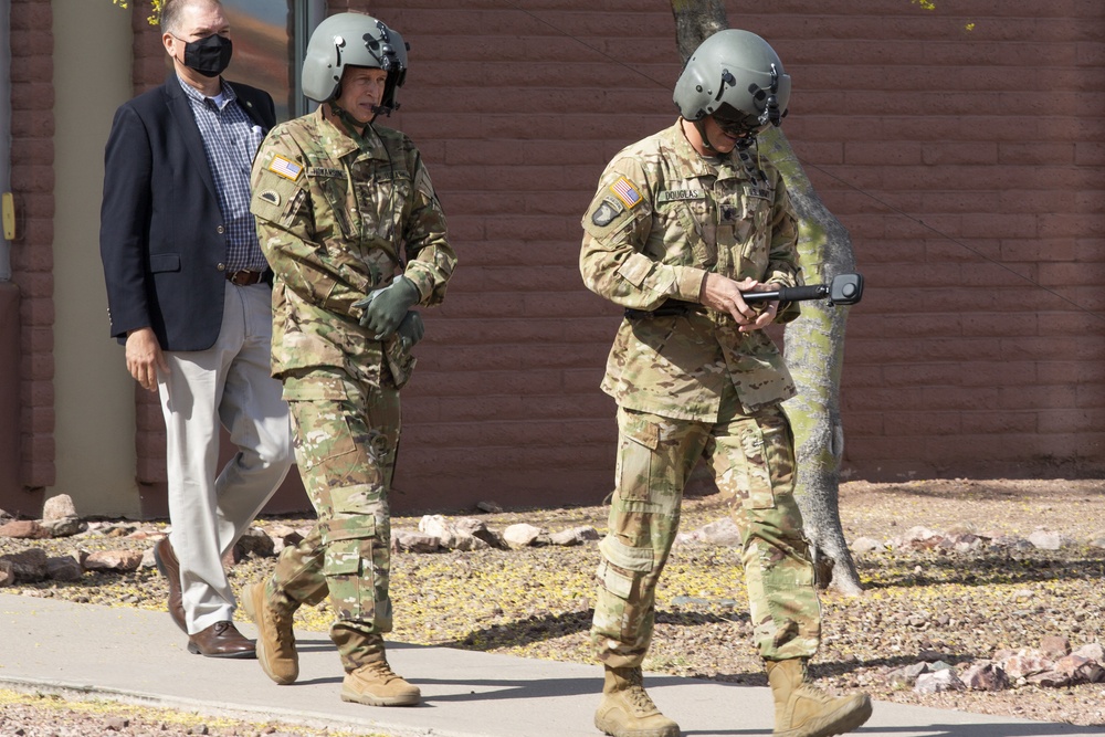 Gen. Hokanson, CNGB, Visits Arizona Guardsmen