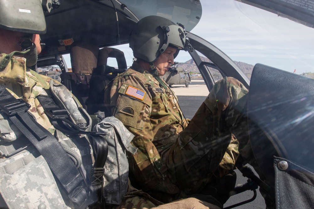 Gen. Hokanson, CNGB, Visits Arizona Guardsmen