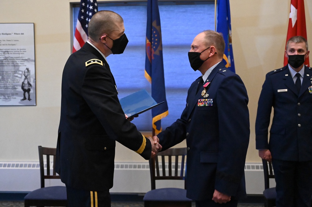 Change of Responsibility Ceremony at North Dakota Air National Guard Base