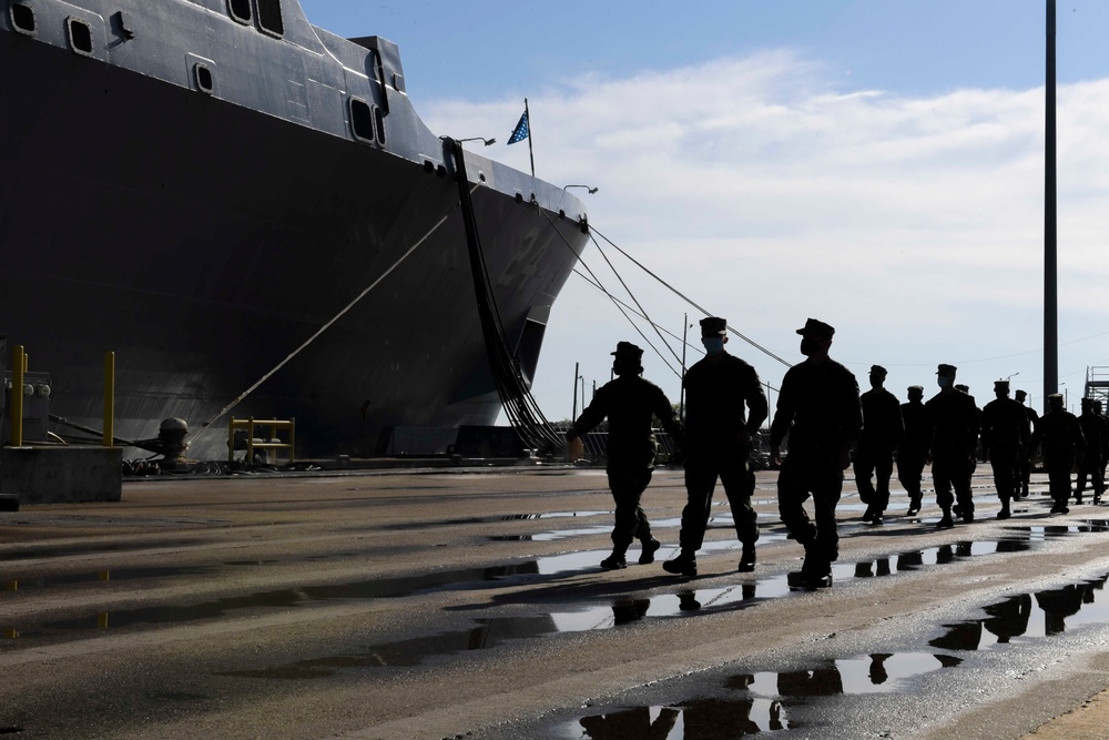 Midshipmen Visit Naval Station Norfolk