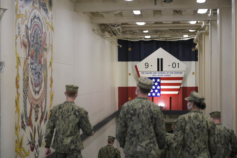 Midshipmen Visit Naval Station Norfolk