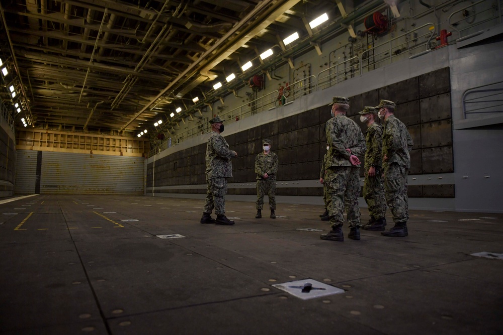 Midshipmen Visit Naval Station Norfolk