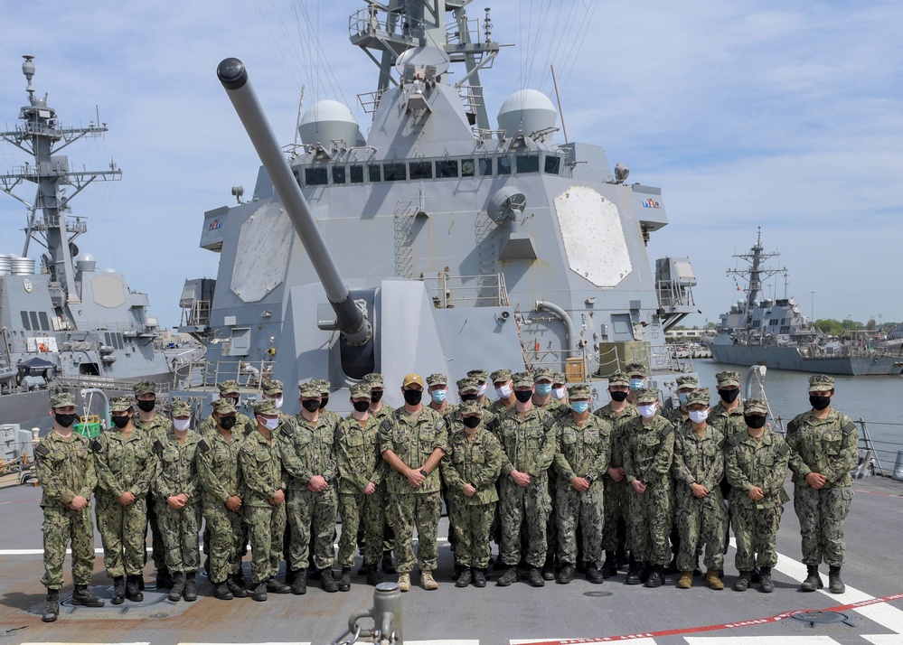 Midshipmen Visit Naval Station Norfolk